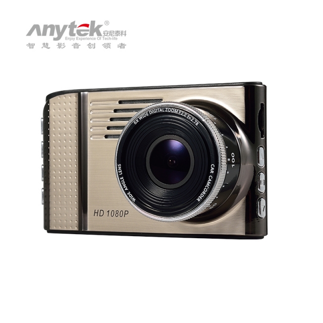 Anytek/安尼泰科 G222行车记录仪3.0寸液晶显示屏JPY带授权招加盟代理
