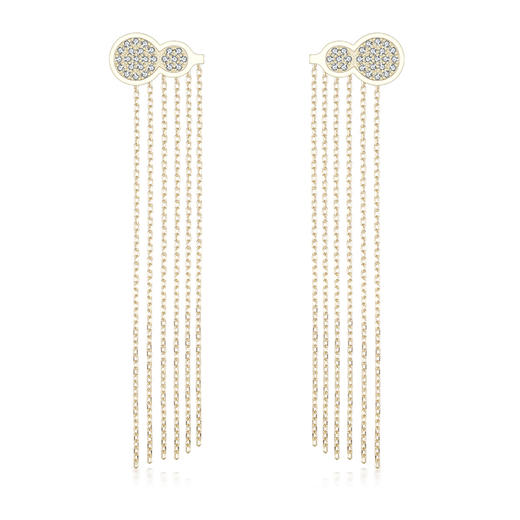 葫芦流苏耳坠 商品图3