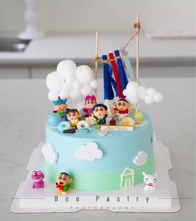 蜡笔小新H款插件蛋糕