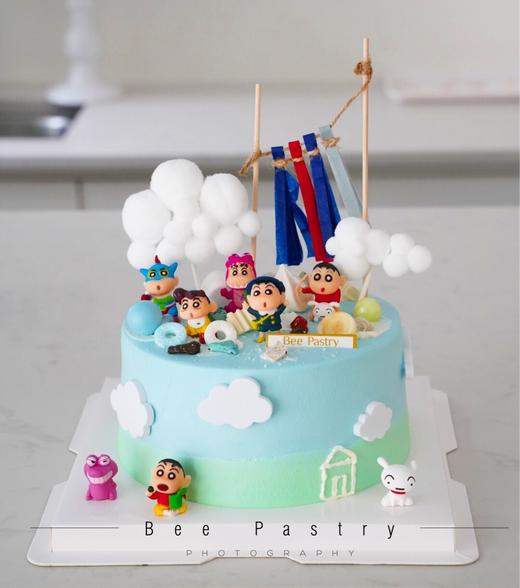 蜡笔小新H款插件蛋糕 商品图0