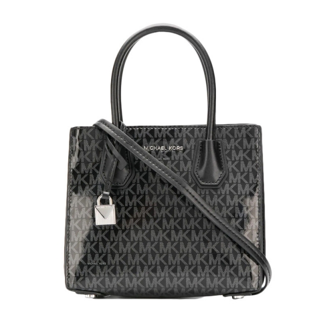 QHSS19 Michael Kors 迈克·科尔斯 女士单肩包斜挎包 30H8SM9M8B-BLACKSILVERJPY带授权招加盟代理