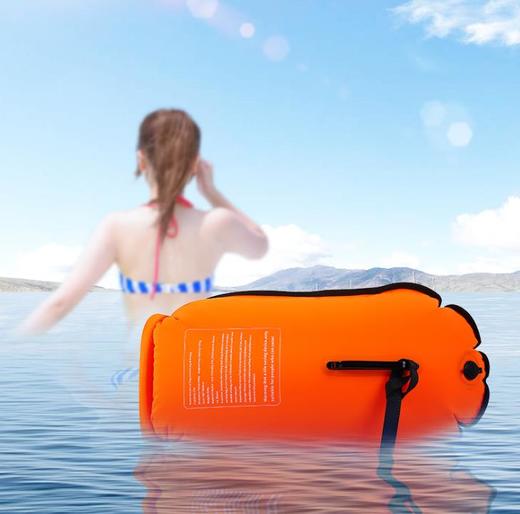 【游泳包】。双气囊游泳浮漂防溺水游泳包储物防水袋防撕裂尼龙PVC加厚耐磨 商品图0