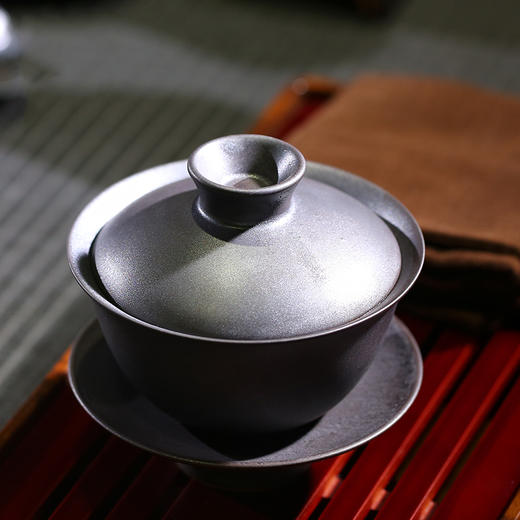 陶瓷功夫茶具.金属釉茶碗泡茶器 商品图2