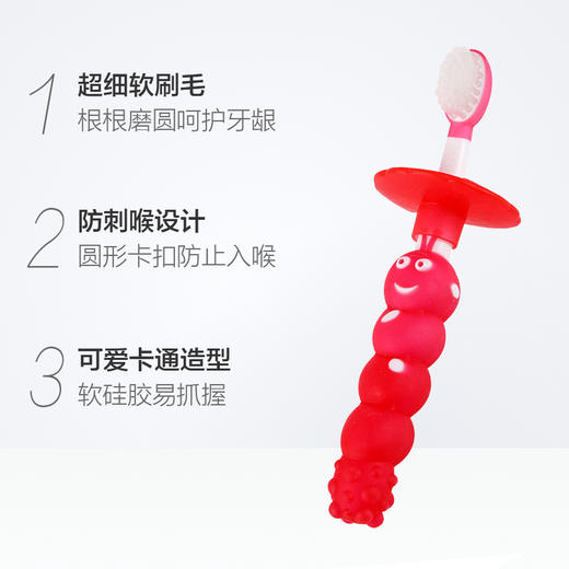 德国进口宝儿德幼儿超软防护牙刷1-6岁 商品图1