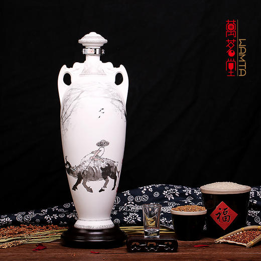 52度春夏秋冬甘为孺子牛酒 2.5L （大坛装） 商品图5