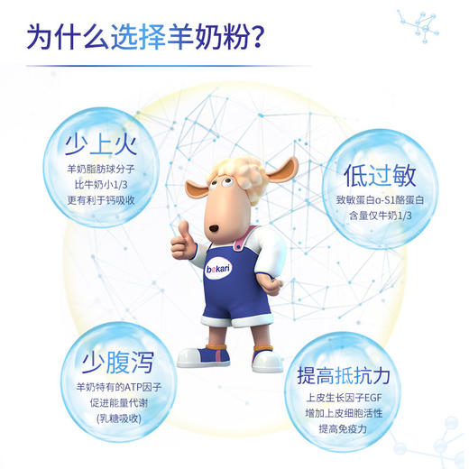 蓓康僖 （国产）羊奶粉 800克 商品图1