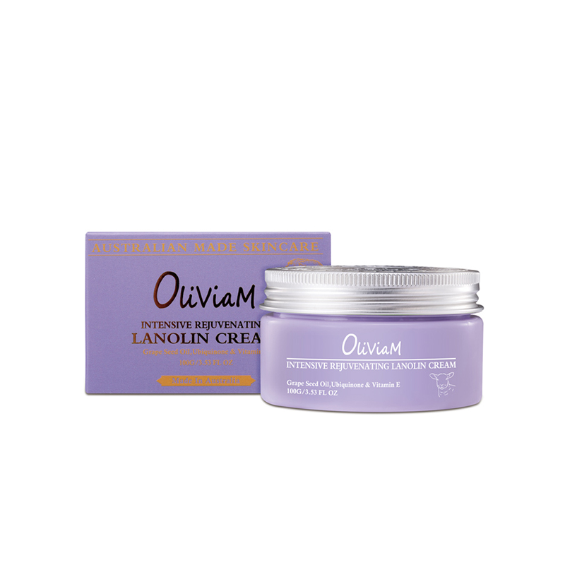 澳洲Oliviam葡萄籽精华保湿绵羊油面霜100g/瓶JPY带授权招加盟代理