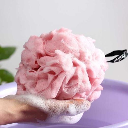 大号沐浴球洗澡球成人儿童浴花可爱去污搓澡搓背洗澡巾(颜色款式随机)