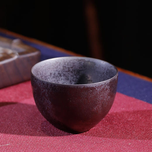陶瓷功夫茶具.金属釉品茗杯 商品图0