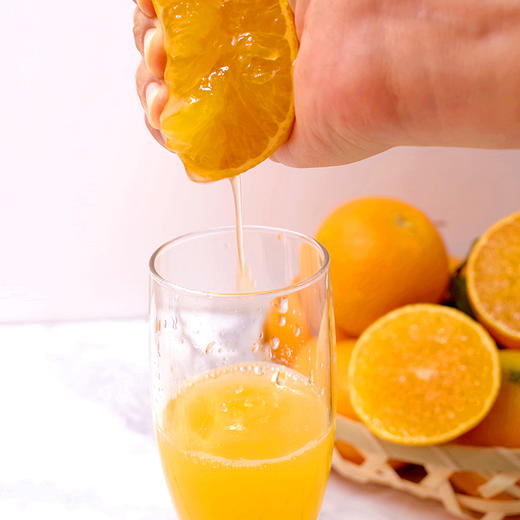 果汁瀑布爱媛38号果冻橙可以直接喝的橙子q弹爽滑皮薄如橘无渣无籽