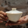 景德镇功夫盖碗.白汝窑盖碗 商品缩略图1