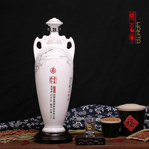 52度春夏秋冬甘为孺子牛酒 2.5L （大坛装） 商品图4