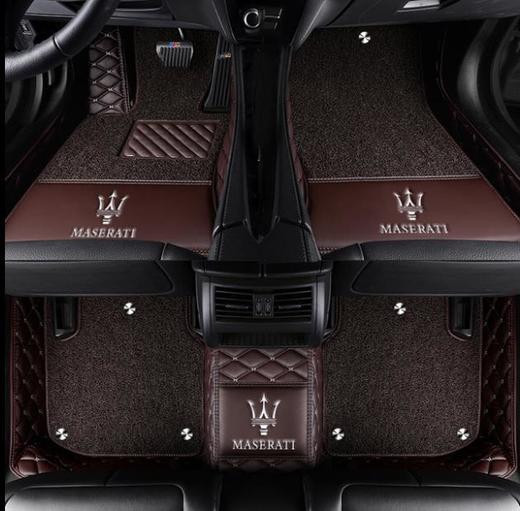 【汽车脚垫】适用于玛莎拉蒂总裁SUV莱万特Levante吉博力ghibli专用汽车脚垫 商品图0
