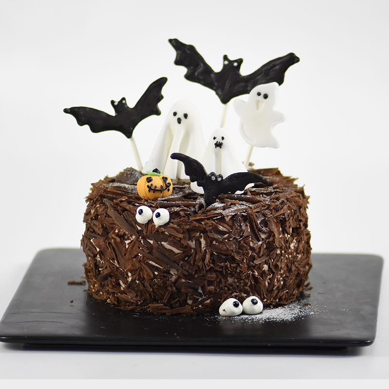 【幽灵阿飘】6英寸 万圣节定制 巧克力蛋糕