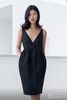 AtelierMissLu / Becky-黑色暗纹收腰背心裙 商品缩略图10