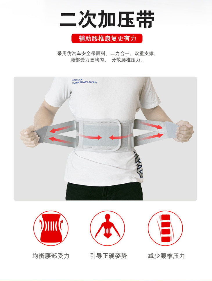 仁和医用腰部固定器腰椎型