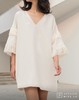 AtelierMissLu / Eileen-珍珠白袖口流苏V领连身裙 商品缩略图9