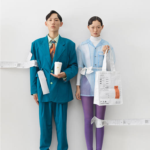 喜茶联名款 编织袋 商品图2