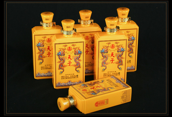 五粮液股份公司天子酒传奇52度浓香型白酒500ml单瓶装