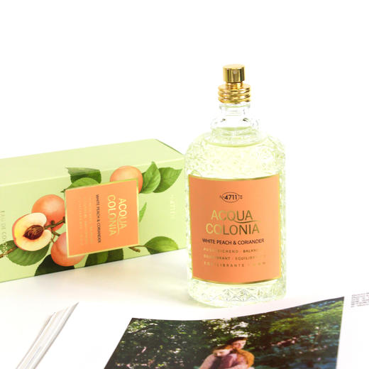 摩勒沃兹 4711古龙水 白桃与香菜 Maurer & Wirtz 4711 Acqua Colonia White Peach & Coriander 分装 商品图0