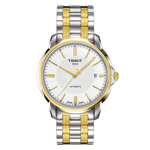 天梭Tissot 恒意系列T065.407.22.031.00钢带机械男表 商品图0