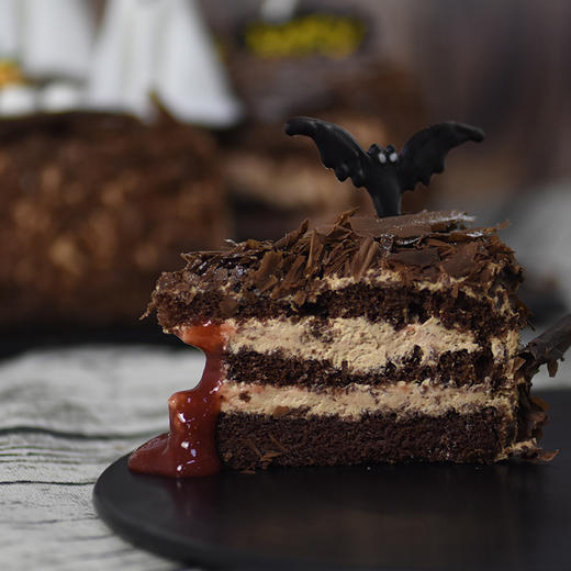【幽灵阿飘】6英寸 万圣节定制 巧克力蛋糕 商品图2