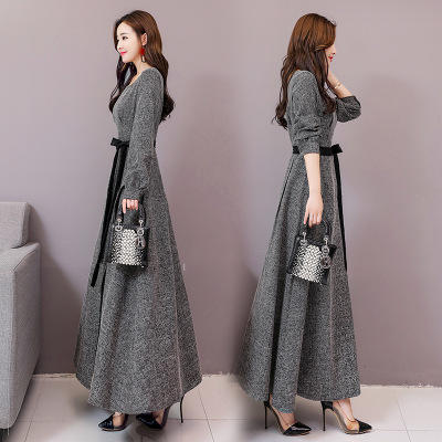 CQ BX981潮流时尚连衣裙圆领长款简约 商品图2