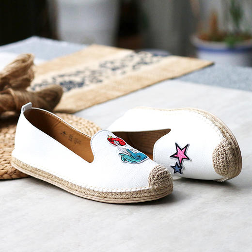 【买麻鞋，雅路人】防脚臭，手工千层底布鞋亚麻底女鞋千层底布鞋女YQ-04 商品图4