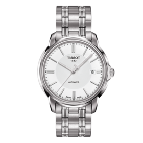 天梭Tissot 恒意系列T065.407.11.031.00钢带机械男表