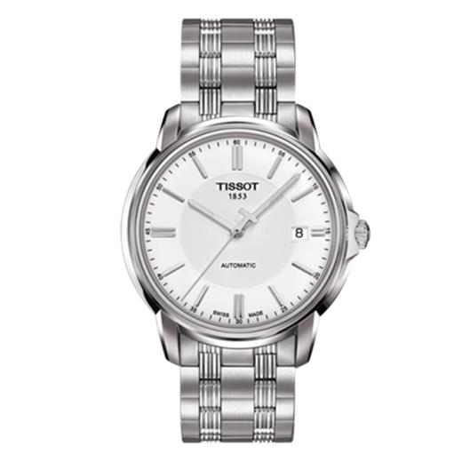 天梭Tissot 恒意系列T065.407.11.031.00钢带机械男表 商品图0