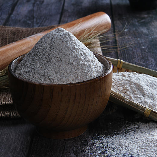 腰站子黑小麦全麦面粉10斤 商品图2