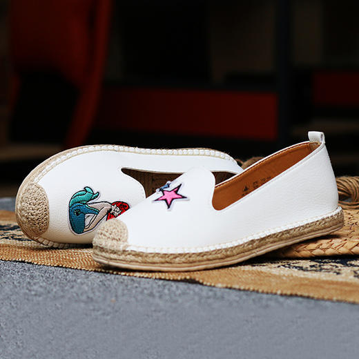 【买麻鞋，雅路人】防脚臭，手工千层底布鞋亚麻底女鞋千层底布鞋女YQ-04 商品图2