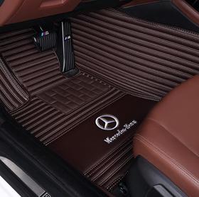 【汽车脚垫】奔驰C级 C300 C200 S级 A级 GLK GLC GLA E级 GLE 全包围汽车脚垫