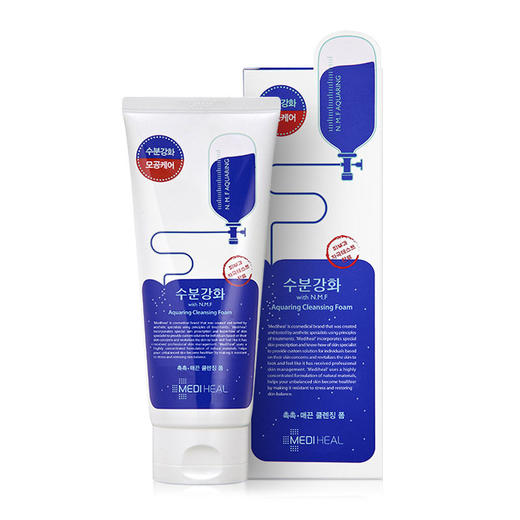 韩国美迪惠尔水润保湿泡沫洁面乳JPY带授权招加盟代理 商品图0