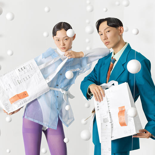 喜茶联名款 编织袋 商品图4