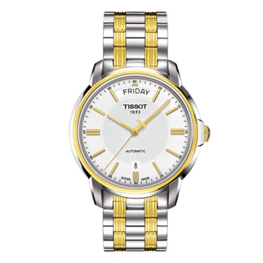 天梭Tissot 恒意系列T065.930.22.031.00钢带机械男表 商品图0