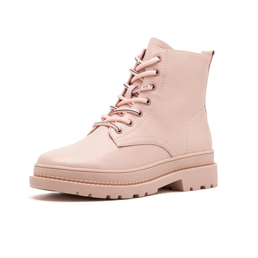 Safiya/索菲娅 秋冬字母绒里牛皮短靴马丁靴 SF94118002/SF94116002 商品图1