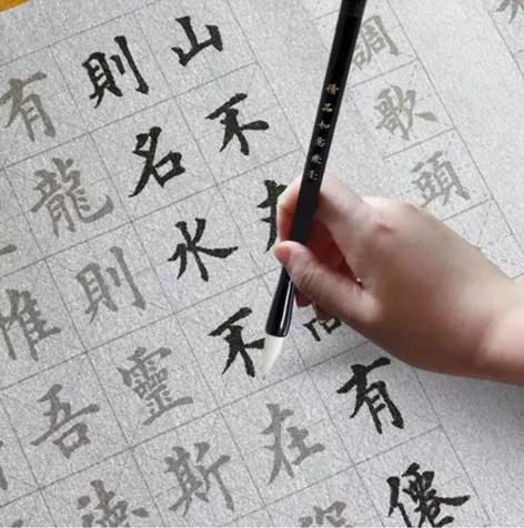 【文房水写布套装】加厚仿宣纸万次水写布套装，送毛笔+水碟，69*34cm 商品图4