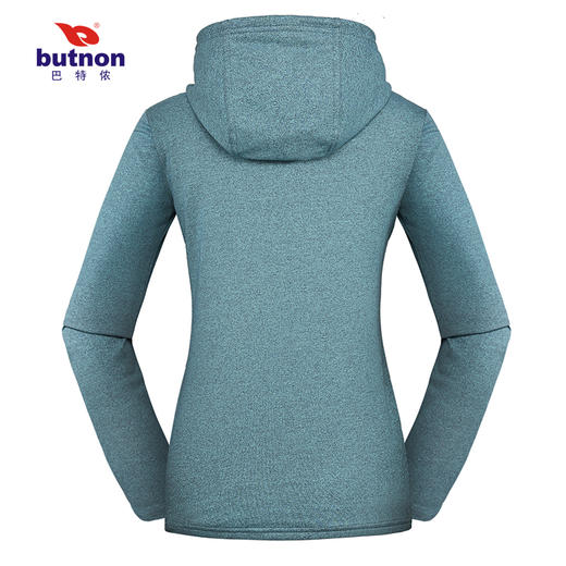 巴特侬2019秋冬新款女卫衣针织有帽长袖外套女休闲上衣男女同款9702 商品图4