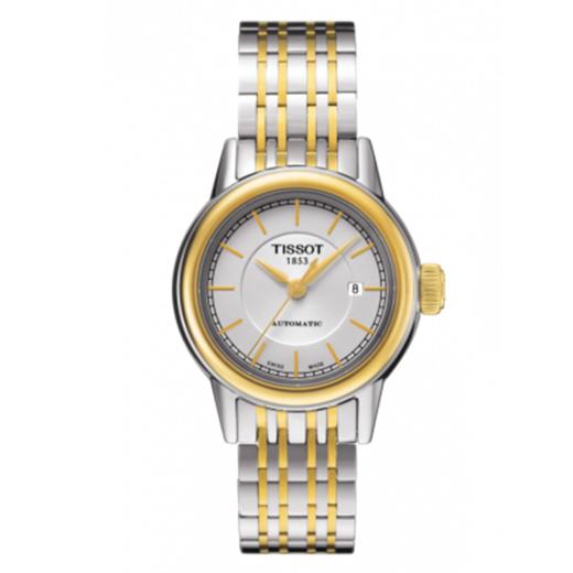 天梭Tissot卡森系列T085.207.22.011.00钢带机械女表 商品图0