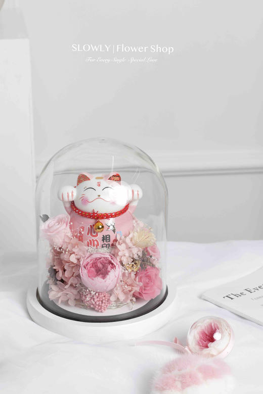 招财猫永生花 商品图5