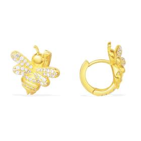 双11【香港直邮】法国 APM Monaco 蜜蜂耳环一对 AE10263OXY