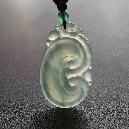 冰种飘花翡翠大如意 商品图6