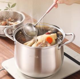 【蒸锅】汤锅蒸锅不绣钢304燃气电磁炉家用深锅加厚煮粥煲汤蒸格蒸煮锅笼