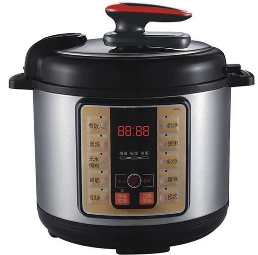 【高压锅】。6L智能电高压锅家用多功能电饭锅迷你智能电压力 商品图0
