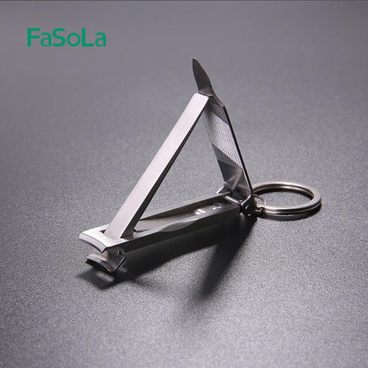 【品质享用20年】Fasola指甲刀修甲钳 日本工艺剪指甲刀指甲剪 不锈钢指甲钳锉 商品图4