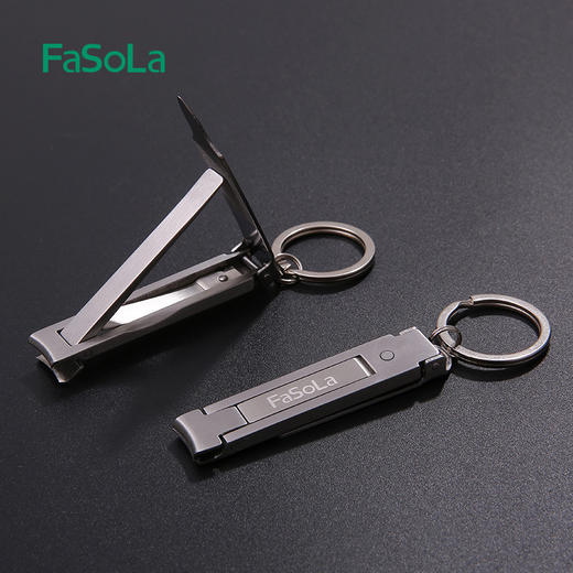 【品质享用20年】Fasola指甲刀修甲钳 日本工艺剪指甲刀指甲剪 不锈钢指甲钳锉 商品图3