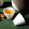 云中居功夫茶具.德化白瓷品茗杯.斗笠杯 商品缩略图2