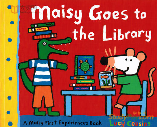 Maisy_Goes_to_the_library(配乐) 商品图0