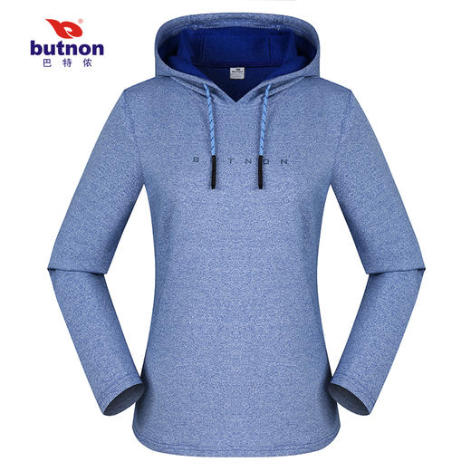 巴特侬2019秋冬新款女卫衣针织有帽长袖外套女休闲上衣男女同款9702 商品图7